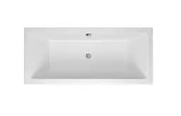 Ванна акриловая Radaway Tea 170x75 с ножками и сифоном, белая (WA1-51-170x075)