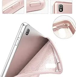 Чохол-книжка BeCover Tri Fold Soft TPU Silicone для Apple iPad 9.7 2017/2018 A1822/A1823/A1893/A1954 Pink (708513) - мініатюра 2