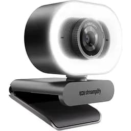 Веб-камера Streamplify CAM PLUS-FHD-2M60-LIGHT Black (SPCW-CLFH221.11) [161010] - мініатюра 4