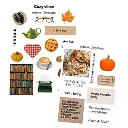 Стікери (Story) Script "Cozy vibes"