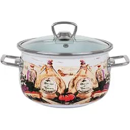 Кастрюля Idea Home Olive Olio 2239 с крышкой, 22 см, 5 л (6832917)