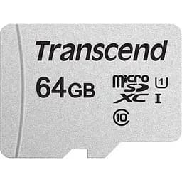 Карта пам'яті Transcend MicroSDXC 64GB 300S class 10 UHS-I (TS64GUSD300S)