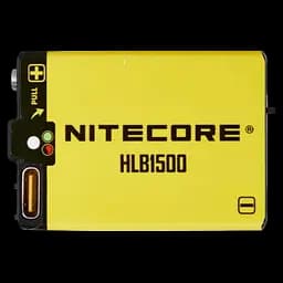Акумулятор Li-Ion Nitecore HLB1500 3.7V 1500mAh USB-C захищений (Жовтий)