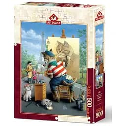 Пазл Art Puzzle Художник Кот 500 эл. (5087)