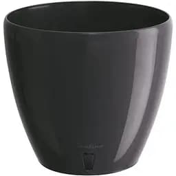 Горщик для квітів Santino Deco Twin plus з картриджем 2.5 л антрацит (DTWC25ANT)