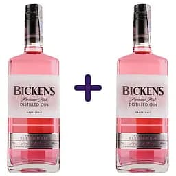 Набір: джин Bickens Premium Pink Grapefruit 40% 1.4 л (0.7 х 2 шт.)