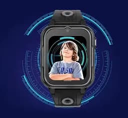 Дитячий смарт-годинник Smart Baby Watch D38-X3 з SIM-картою GPS прослуховуванням відеодзвінком 4G Play Market рожевий - мініатюра 4