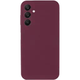 Чохол Lakshmi Silicone Cover Full Camera (AAA) для Samsung Galaxy A26 5G Бордовий / Plum