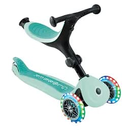 Самокат Globber Go Up Active Lights 360 колеса світяться до 20/50кг від 1 року м'ятний (749-206) - мініатюра 8