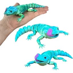 3D Іграшка Ящірка, 18 см, рухлива