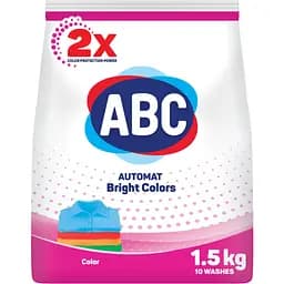 Стиральный порошок АВС Колор для цветных вещей автомат 1.5 кг
