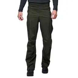 Штани Black Diamond M Stormline Stretch FL ZP Rain Pants M Зелений (1033-BD Z9LC3021MED1) - мініатюра 2