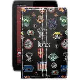 Чохол StatusCASE з екошкіри для планшету Motorola Droid XYBOARD 8.2 MZ609 Бітлз