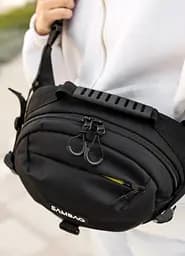 Жіноча сумка через плече бананка Sambag Flex Pro 30 × 17 × 15 см (85451128) - мініатюра 7