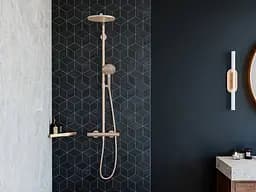 Поличка кутова Hansgrohe AddStoris 14.8 х14.8 x 30.5 см Matt White 41741700, Білий матовий - мініатюра 4