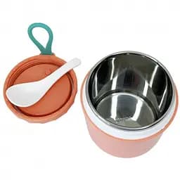 Ланчбокс з ложкою Mega Zayka MGZ-0122(Pink) 430 мл - мініатюра 2