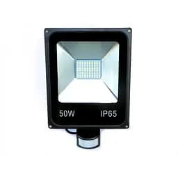 Прожектор Brille LED з датчиком руху IP65 HL-13P/50W NW
