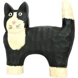 Кіт дерев'яний 20х18х4 см (cr142b.l)