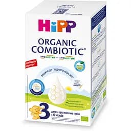 Дитяча суха молочна суміш HiPP Organic Combiotic 3 500 г - мініатюра 2