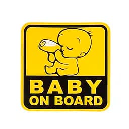 Наклейка в автомобіль Baby on board FGVZN