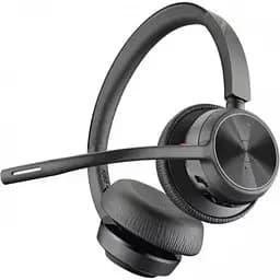 Навушники Plantronics гарнітура бездротова з док-станцією Poly Voyager 4320 UC Charge Stand (218476-01) - мініатюра 2