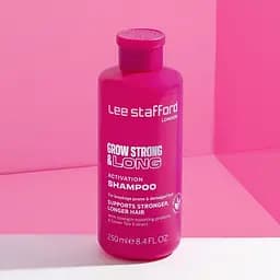 Шампунь-активатор росту волосся Grow Strong & Long Activation Shampoo Lee Stafford 250 мл - мініатюра 3