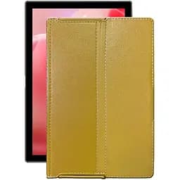 Чехол StatusCASE из экокожи для планшета Blackview Tab 9 2021 Золотой