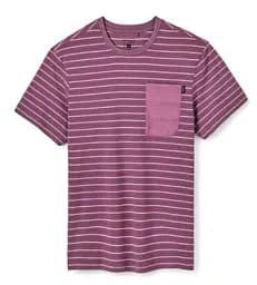 Футболка мужская Rab Rivelin Stripe Tee M Белый-Фиолетовый