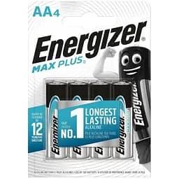 Элемент питания Energizer AA Max Plus Brille 7638900423211 уп. 4 шт.