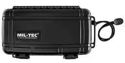 Контейнер водонепроникний Mil-Tec 228 x 130 x 46 мм чорний 15960110