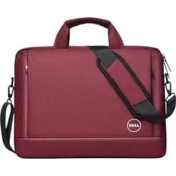Сумка для ноутбука Digital Dell противоударная 15.6-17 Бордовая (IBN017R1)