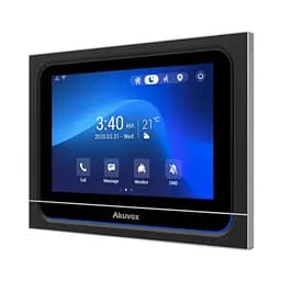 Відеодомофон 7” WiFi Akuvox X933W SIP Black Android з Bluetooth (87-00022) - мініатюра 2
