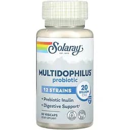 Пробиотик Solaray Multidophilus 12 Strain Probiotic 20 Billion CFU 50 капсул