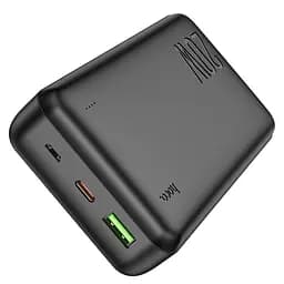 Зовнішній акумулятор Hoco J87A Tacker Power Bank 20000mAh чорний - мініатюра 2