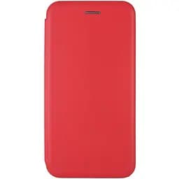 Шкіряний чохол-книжка Epik Classy для Motorola Moto G54 Червоний