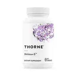 Натуральна добавка Thorne Melaton-5, 60 вегакапсул