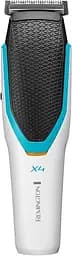 Машинка для стрижки Power X Series X4 сеть+аккумулятор насадок-3 сталь бело-черный Remington teh0017747