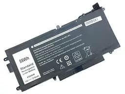 Акумулятор для Dell K5XWW Latitude 12 5285, 5289, 7389, 7390 (71TG4, 725KY, CFX97 0N18GG) (7.6V 7270 mAh 55Wh)