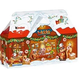 Адвент календарь Kinder Домик, в ассортименте 234 г (913663)