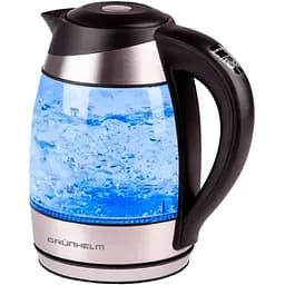 Електрочайник Grunhelm EKG-25012, 1.7 л 2200 Вт нержавійка (146655)
