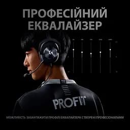 Ігрова гарнітура Logitech G Pro X Gaming Headset Black (981-000818) - мініатюра 7