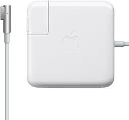 Зарядний пристрій для макбука 85W, MagSafe (T-tip), білий блок живлення, зарядний пристрій для ноутбука + магнітний кабель, швидка зарядка, адаптер живлення Apple MacBook (MC556) (ARM15301)