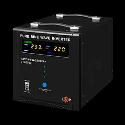 ДБЖ LogicPower LPY-PSW-2000VA+ (1400Вт) 10A/20A з правильною синусоїдою 24V - мініатюра 2