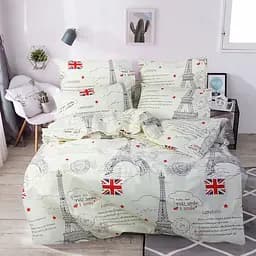 Наволочка 70х70 см бязь бежевого кольору 326809