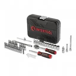 Набір інструментів Intertool Storm ET-8046, 46 од, Cr-V, 1/4", у кейсі - мініатюра 3