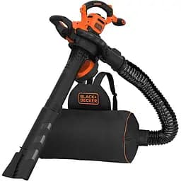 Пылесос садовый электрический Black+Decker BEBLV300 3 кВт сборник 72 л (BEBLV300)