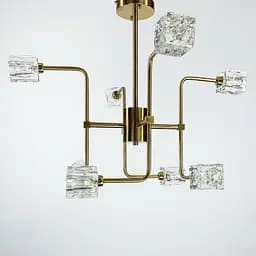 Люстра дизайнерська Crystal square Line.F H 9828/8 - мініатюра 7