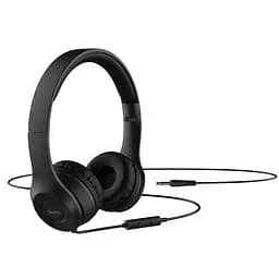 Навушники Hoco W21 Graceful charm wire control headphones чорні - мініатюра 2