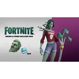Подарункова карта Fortnite - Snakes & Stones Challenge Pack (набір випробувань «Камінний погляд») для Xbox One/Series