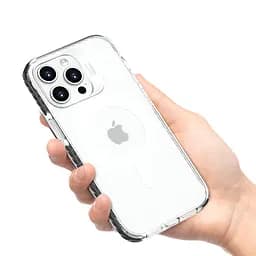 Захисний чохол Vokamo для iPhone 15 з магнітом MagSafe Smult Black (NVK010843) - мініатюра 7